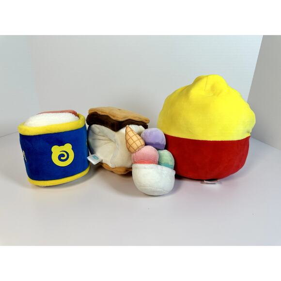 Food Plush Bundle 4: Coosy Wearable Spam & S’more, FlipMallow, Ice Cream (Flaws) - Picture 2 of 16